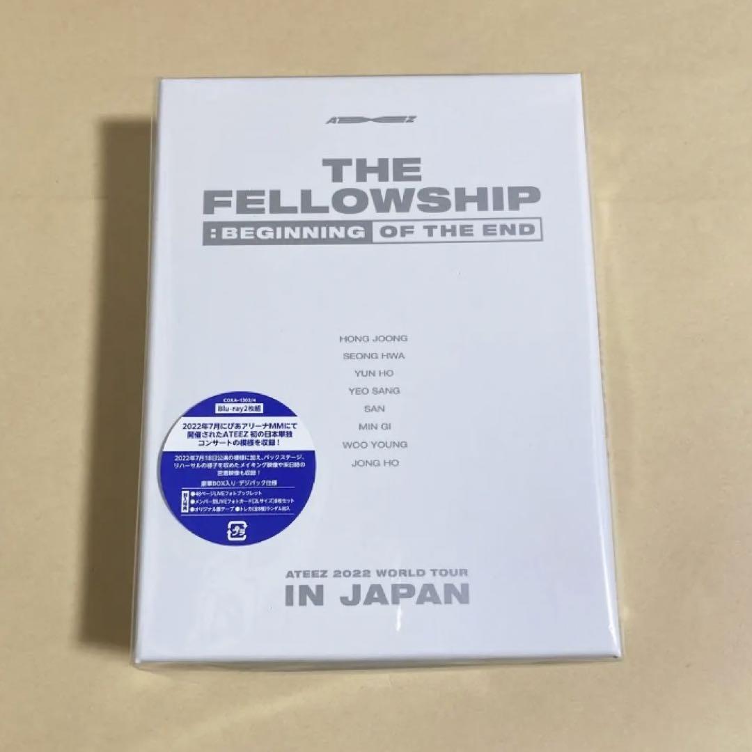 Ateez 2022 World Tour The Fellowship Blu-Ray Concert Set | eBay