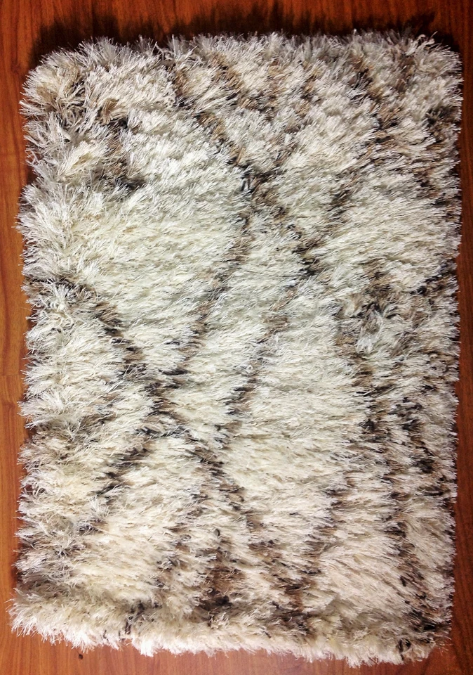 Surya Rhapsody RHA-1020 Shag Bone Espresso 2' x 3' - Image 2 of 2