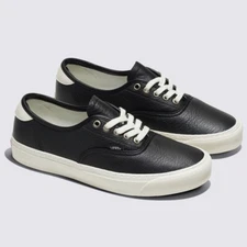 Vans Genuine Leather Authentic Lux Skate Sneakers Shoes VN000CZKBLK US 4-13