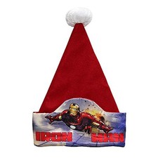 MARVEL Avengers Iron Man Santa Christmas Hat - Appx. 20" Diameter - NEW w/ Tags!