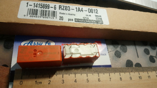 2x RZ03-1A4-D009-R 9V Relais - 16A 6-Pin Elektromechanisch - Zuverlässige Schaltleistung