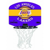 Spalding Miniboard Micro Mini La Lakers Basketball Hoop Set Spalding Miniboard Micro Mini La Lakers Basketball Hoop Set