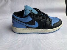 Air Jordan 1 Low GS 'University Blue' 553560-041 Blue/Black/White Size 6 Youth