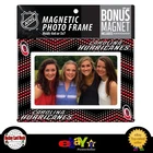 (HCW) Carolina Hurricanes 4x6 or 5x7 Magnetic Picture Frame with Bonus Magnet