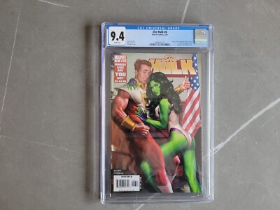 She Hulk Comic #6 2006 CGC 9.4