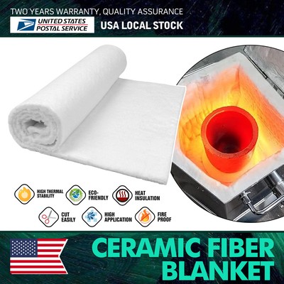 Ceramic Fiber Insulation Mat High temperature resistance For Stoves, Fire Bricks