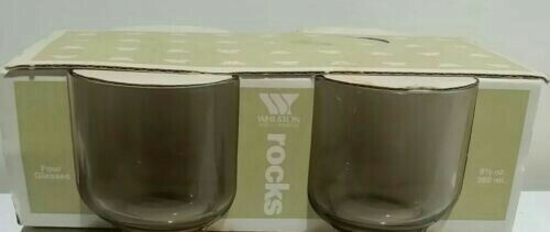 Set Of 4 New Vintage Wheaton Fine Glassware》On the Rocks Glasses》Rocks Glasses - Picture 1 of 6