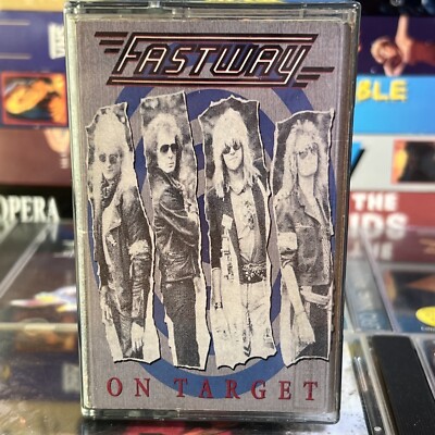 Fastway On Target 1989 Cassette Fast Eddie Clarke Motorhead 