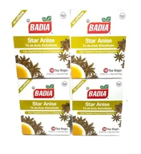 Badia Star Anise ( Te de Anis Estrellado ) 40  tea Bags