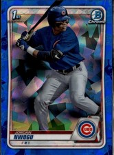 2020 Bowman Draft Sapphire Edition #BD-110 Jordan Nwogu