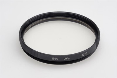 Leitz Leica E55 Uva Filter Black 13373 Leitz Wetzlar