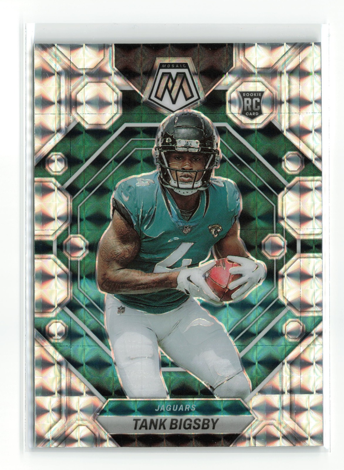 TANK BIGSBY #364 2023 PANINI MOSAIC JAGUARS RC SILVER