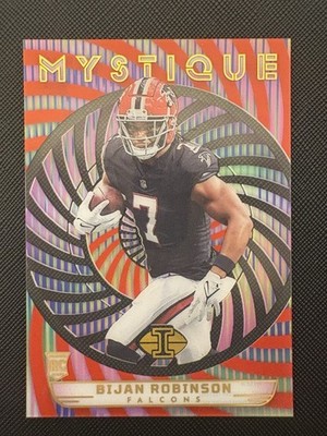 2023 Panini Illusions Mystique Bijan Robinson Red Rookie #3 /150