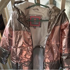 Girls Free Country Large Puffer Coat