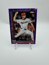 2025 Topps Chrome Update Series - Cole Henry #USC72 Purple Refractor /250 (RC)