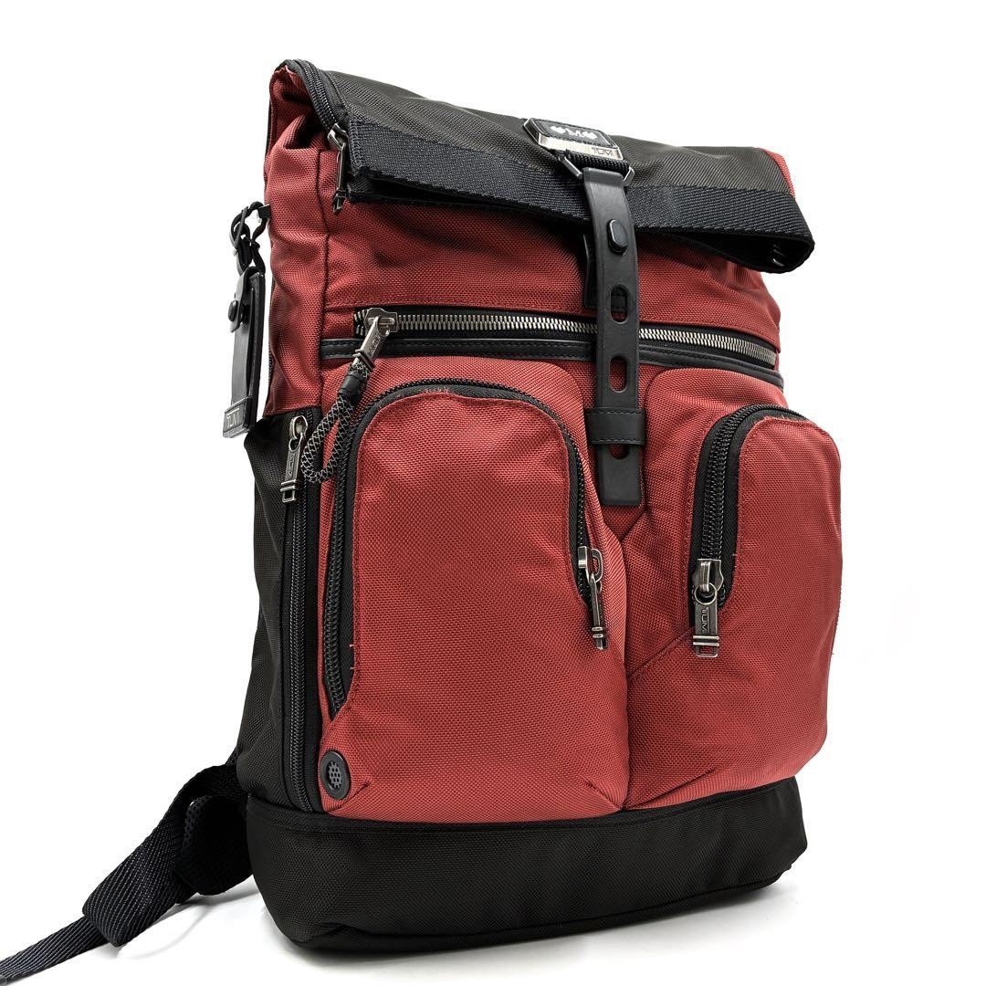 Tumi Alpha Bravo Lance Backpack Men'S Red