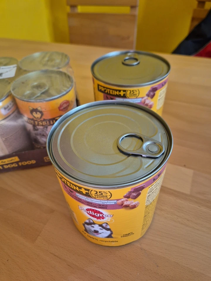 wolfsblut hundefutter Jack Rabbit  und Pedigree Wild + Geflügel Nassfutter - Bild 3 von 4