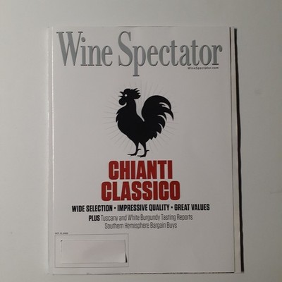 Wine Spectator Magazine Oct 31 2022 Chianti Classico Tasting Reports