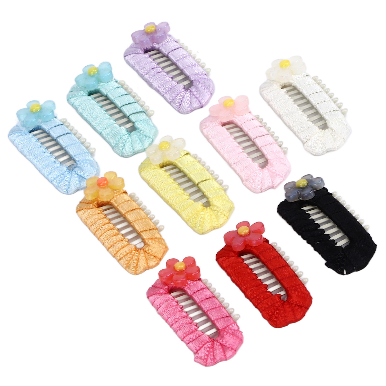 10Pcs Pet Hairpin Colorful Beautiful Pet Grooming Headdress For Pets Cats And UK