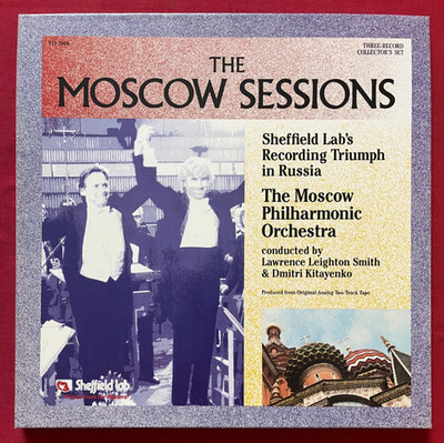 THE MOSCOW SESSIONS~KITAYENKO 3 LP (1987) NM AUDIOPHILE SHEFFIELD LAB LP TLP1000