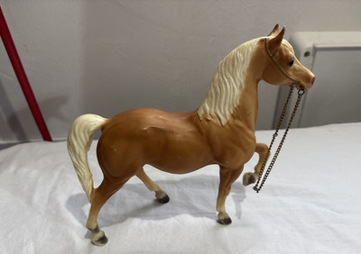 Vintage Breyer Horse Western Prancer Stallion Palomino body  w/ Bit