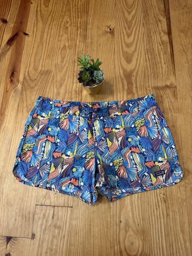 Patagonia Women's Wavefarer Board Shorts 5" Size 16 Joys Sound Blue 76594