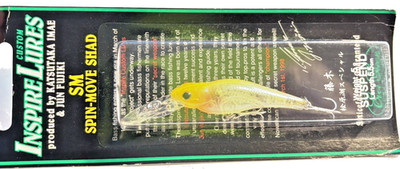 Evergreen Spin Move Shad Wobbler, Crankbait, Kunstköder, 5,5 cm, Suspending, Neu