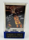 Shaquille O'Neal 1992 Classic Draft Picks #635 /2500 Autograph RC card COA & Box