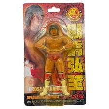 Hiroshi Tanahashi NJPW Figure Early Days 2002 Vintage Wrestling Japan Legend MOC