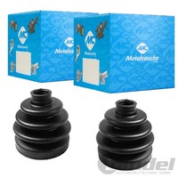 2X Metalcaucho ACHSMANSCHETTEN-SATZ Radseitig Passend FüR Ford C-MAX Focus Grand