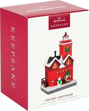 2022 Holiday Lighthouse Christmas Hallmark Keepsake Ornament