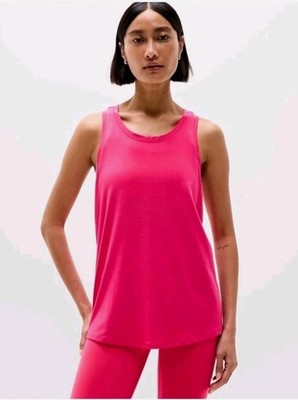 NEW Athleta Move With Ease Tank XS Dahlia Pink Top Extra Small
