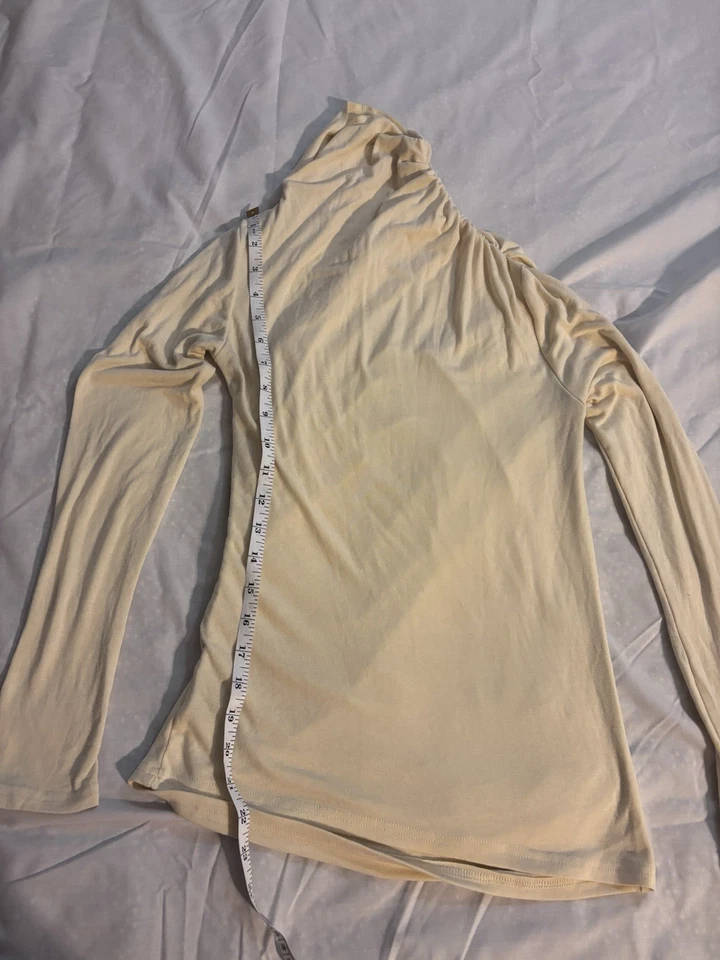 Top Chic Wish Banana Amarillo Acanalado Manga Larga - XS Foto 2 de 4