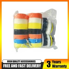 3 Car Buffing Pads Polishing Sponge Set Waxing Foam Polisher Kit 22pc For Drill