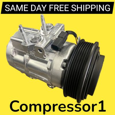 AC Compressor For  2008 2009 2010 Ford 6.8L V10 F250 F350 F450 F550 Super Duty