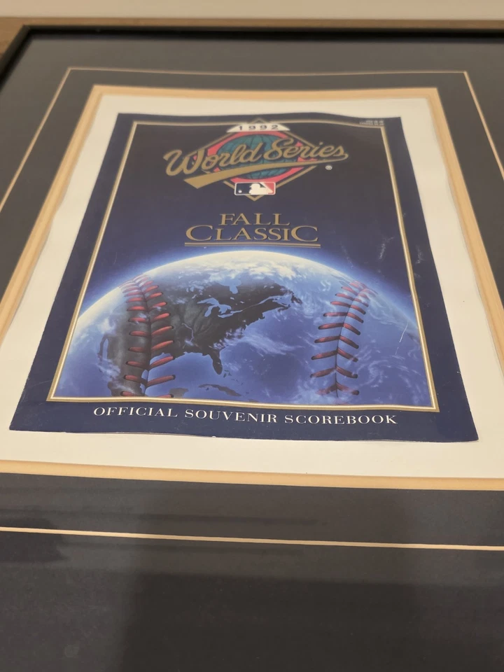 92 World Series Souvenir Scorebook & Ticket Stub Atl Braves vs Toronto Blue Jays - Image 4 of 4