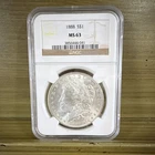 1888 Morgan Dollar $1 Philadelphia NGC MS 63 Silver Cert 3856444-041