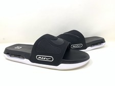 DC1460 004 Nike Air Max Cirro Slides Black Metallic Silver White US 8 Men  s