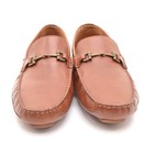 Men Cole Haan Wyatt Horse Bit Driving Mocs Loafers 11.5 M Tan Leather Slip Shoes — photo 3