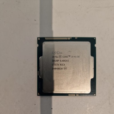 Intel  Core I3-4130 CPU, 3.40GHz, SR1NP