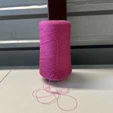 NICE Spool Cone COBWEB SOFT Peru Baby Alpaca Yarn 9.9oz 292gr 2010 Hot Pink D