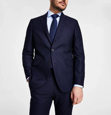 Kenneth Cole Reaction Techni-Cole Slim-Fit Suit Jacket 360 Size 44R  4B 1283 N