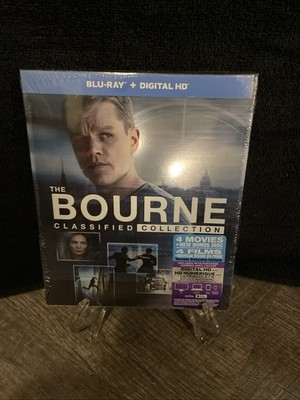 THE BOURNE CLASSIFIED COLLECTION [BLU-RAY + DIGITAL HD]*BILINGUE LIKE NEW*