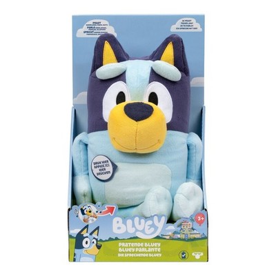 Moose Toys 300179 - BLUEY Sprechende Plüschfigur (DE/FR/NL), 33 cm