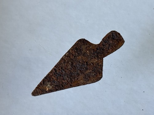 NICE HISTORIC INDIAN METAL IRON TRADE ARROW SPEAR POINT ARROWHEAD NM