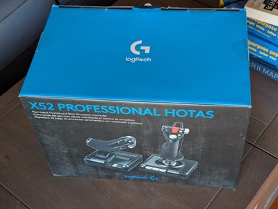 Logitech G Saitek X52 Pro Flight Control System HOTAS