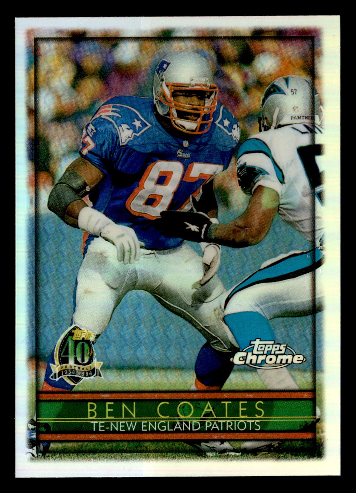 Ben Coates 1996 Topps Chrome Refractor #147 FREE SHIPPING