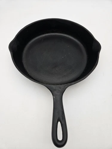 Vintage Wagner Ware Cast Iron Skillet 1058H 10" Collectible Cookware #8