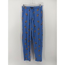 Polo Ralph Lauren Mens XS Blue Pajama Pants Polo Bear Beach Print Cotton Lounge