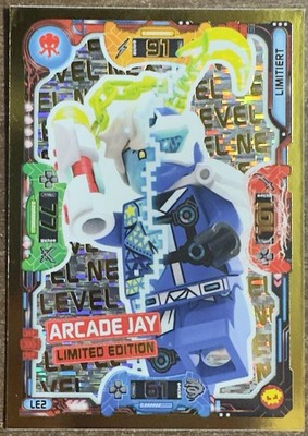 LE2 - Arcade Jay - Limitierte Karte- LEGO Ninjago Serie 5